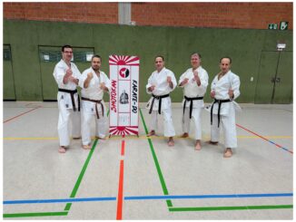 Die Trainer vom SV Rot-Weiß Kassel beim Karate Tag